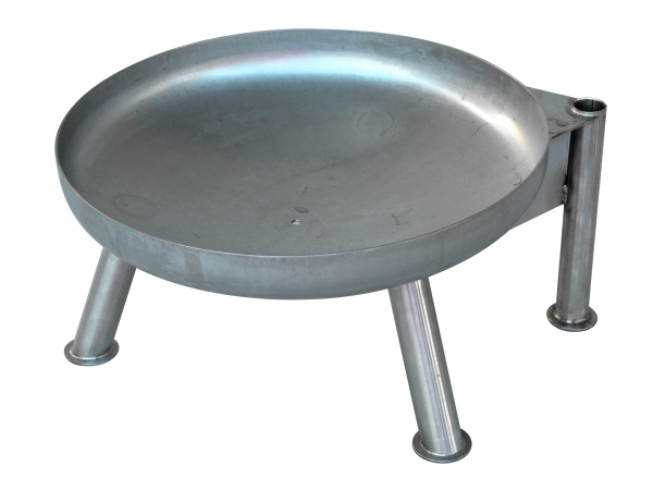 Schwenkgrill 60cm, Inox